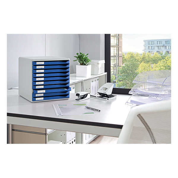 Leitz blue drawer unit (10 drawers) 52810035 211216 - 4