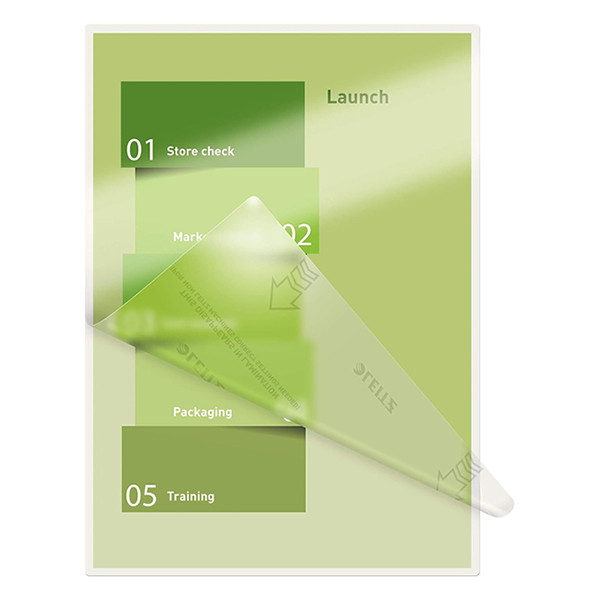 Leitz iLAM A4 glossy laminating pouch 2x80 microns (100-pack) 74780000 211086 - 2