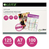 Leitz iLAM A7 glossy laminating pouch, 2x125 microns (100-pack) 33805 211114 - 2