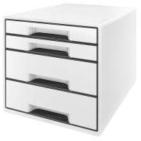 Leitz white/black drawer unit (4 drawers) 52521001 226058