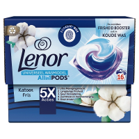 Lenor Cotton Fresh All-in-1 detergent pods (16 pods)  SLE00482