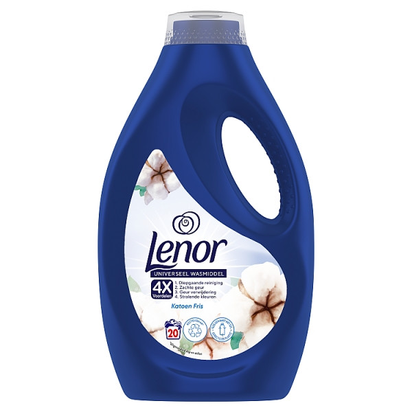 Lenor Cotton Fresh liquid detergent, 900ml (20 washes)  SLE00478 - 1