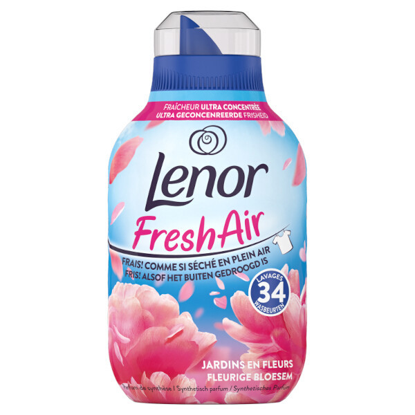 Lenor Fresh Air Outdoorable Pink Blossom fabric softener, 462ml (33 washes)  SLE00312 - 1