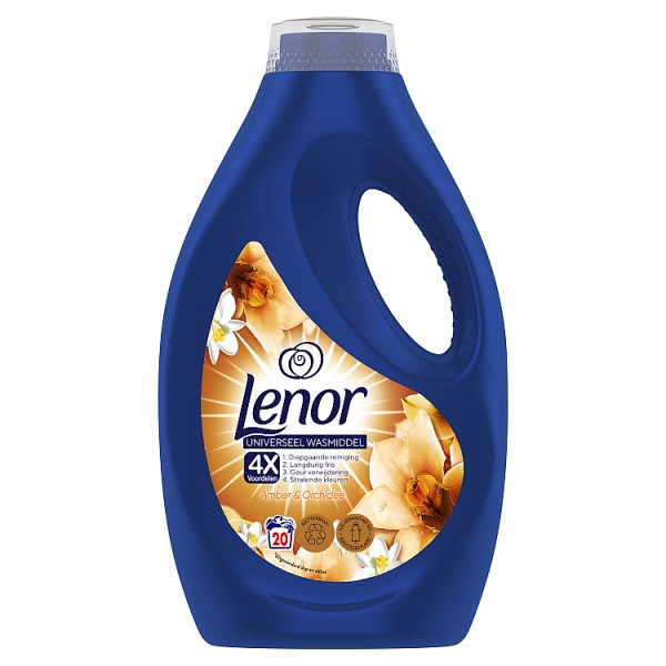 Lenor Golden Orchid liquid detergent, 900ml (20 washes)  SLE00474 - 1