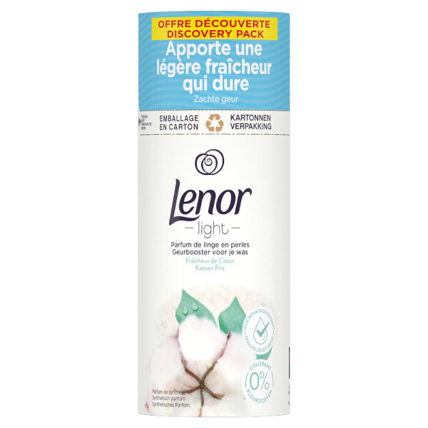 Lenor Light Fragrance Booster Cotton Fresh fragrance pearls, 140g  SLE00410 - 1