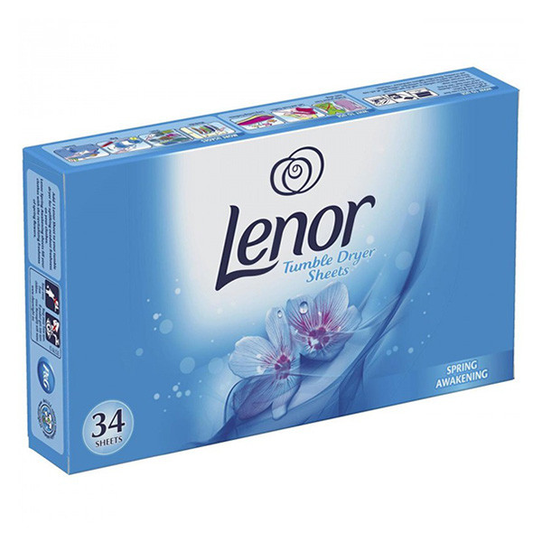 Lenor Spring Awakening dryer sheets (34 sheets)  SLE00247 - 1