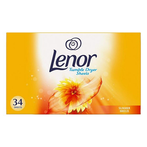 Lenor Summer Breeze tumble dryer sheets (34 sheets)  SLE00253 - 1