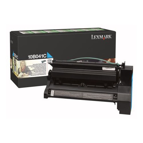 Lexmark 10B041C cyan toner (original) 10B041C 034270 - 1