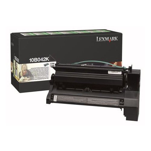 Lexmark 10B042K high capacity black toner (original) 10B042K 034285 - 1