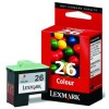 Lexmark 10N0026 (#26) high capacity colour ink cartridge (original Lexmark)