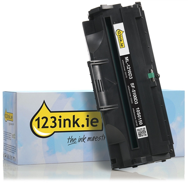 Lexmark 10S0150 black toner (123ink version) 10S0150C 034169 - 1