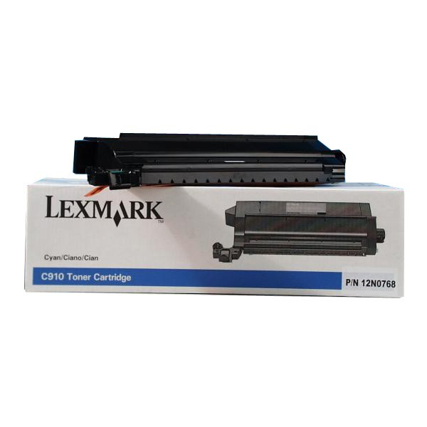 Lexmark 12N0768 cyan toner (original) 12N0768 034555 - 1