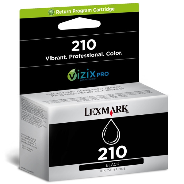 Lexmark 14L0173E (#210) black ink cartridge (original) 14L0173E 040600 - 1