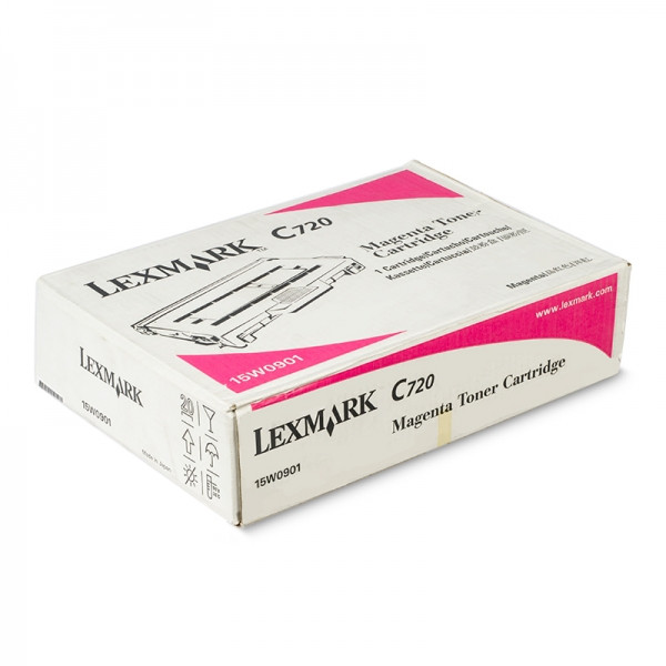 Lexmark 15W0901 magenta toner (original) 15W0901 034465 - 1