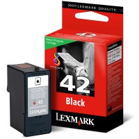 Lexmark 18Y0142 (#42) black ink cartridge (original) 18Y0142E 040355