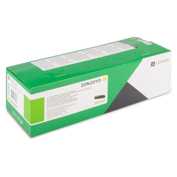 Lexmark 20N20Y0 yellow toner (original Lexmark) 20N20Y0 038002 - 1