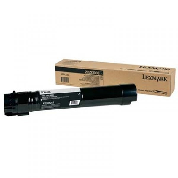 Lexmark 22Z0008 black toner (original Lexmark) 22Z0008 037418 - 1