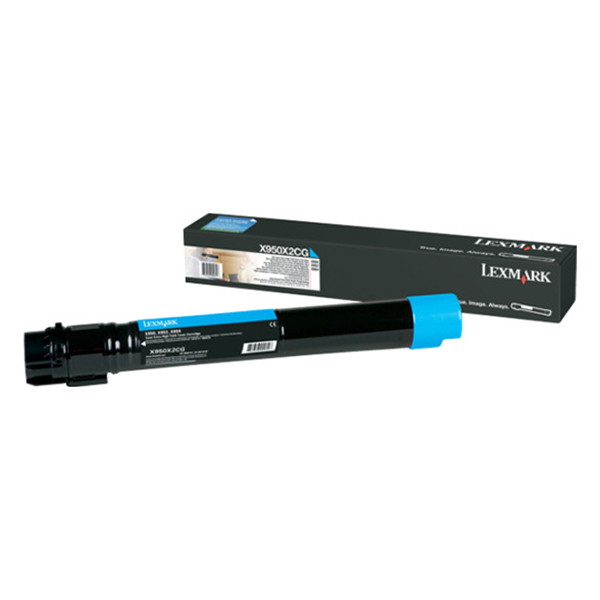 Lexmark 22Z0009 cyan toner (original Lexmark) 22Z0009 037420 - 1