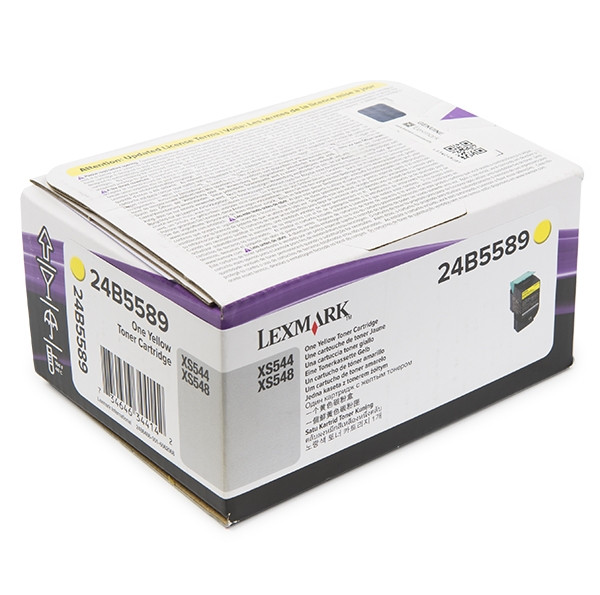 Lexmark 24B5589 yellow toner (original Lexmark) 24B5589 037402 - 1