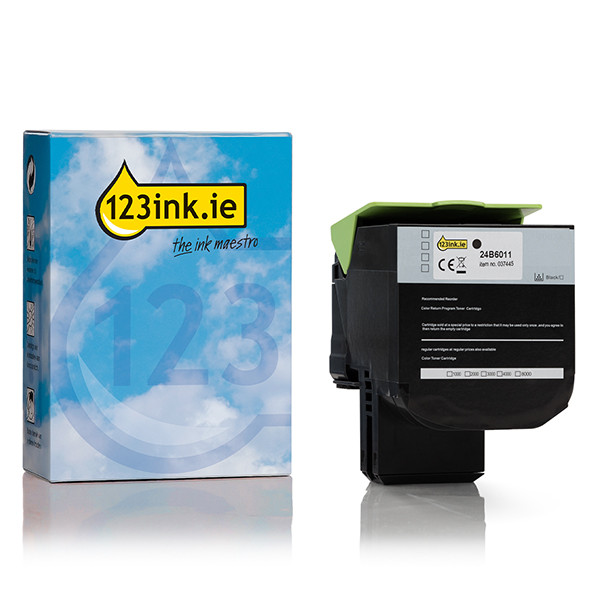 Lexmark 24B6011 black toner (123ink version) 24B6011C 037445 - 1