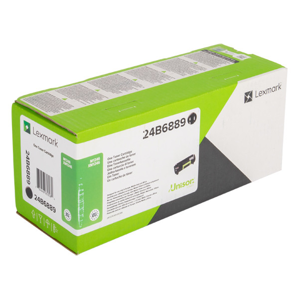 Lexmark 24B6889 black toner (original Lexmark) 24B6889 037860 - 1