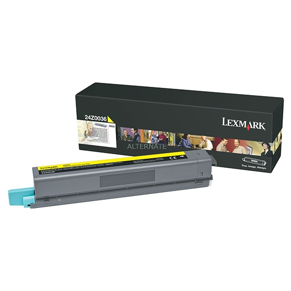 Lexmark 24Z0036 yellow toner (original Lexmark) 24Z0036 037712 - 1