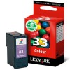 Lexmark 33 (18CX033) colour ink cartridge (original Lexmark)