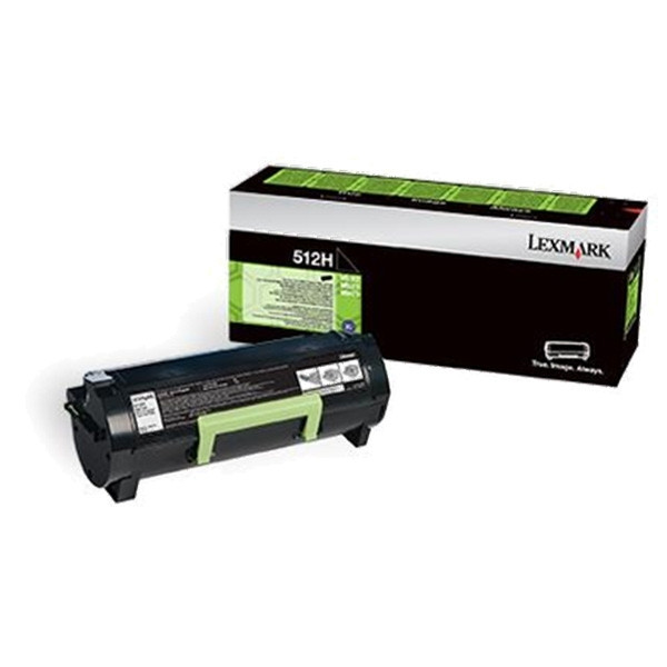 Lexmark 51F2H00 high capacity black toner (original Lexmark) 51F2H00 037548 - 1