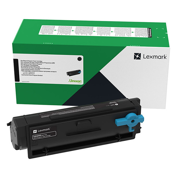 Lexmark 55B2H00 high capacity black toner (original Lexmark) 55B2H00 038042 - 1