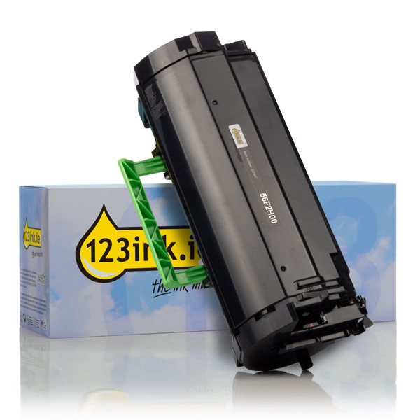 Lexmark 56F2H00 high capacity black toner (123ink version) 56F2H00C 037847 - 1