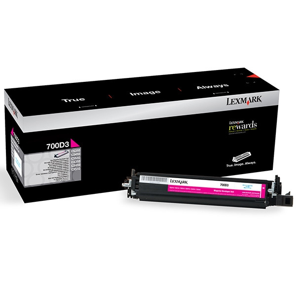 Lexmark 700D3 (70C0D30) magenta developer (original) 70C0D30 037266 - 1