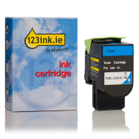 Lexmark 702C (70C20C0) cyan toner (123ink version) 70C20C0C 037241