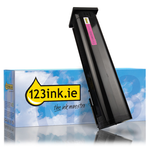 Lexmark 72K20M0 magenta toner (123ink version) 72K20M0C 037635 - 1