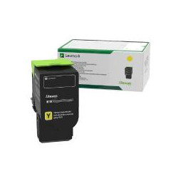 Lexmark 78C20Y0 yellow toner (original Lexmark) 78C20Y0 037882 - 1