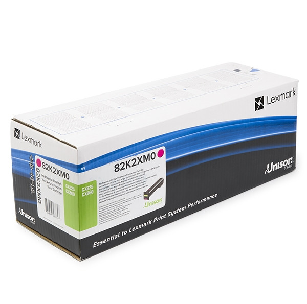 Lexmark 82K2XM0 magenta extra high capacity toner (original Lexmark) 82K2XM0 037654 - 1