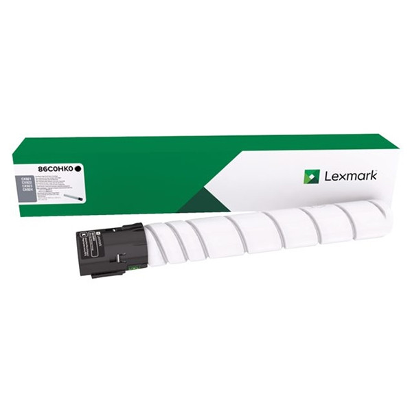 Lexmark 86C0HK0 high capacity black toner (original Lexmark) 86C0HK0 037820 - 1