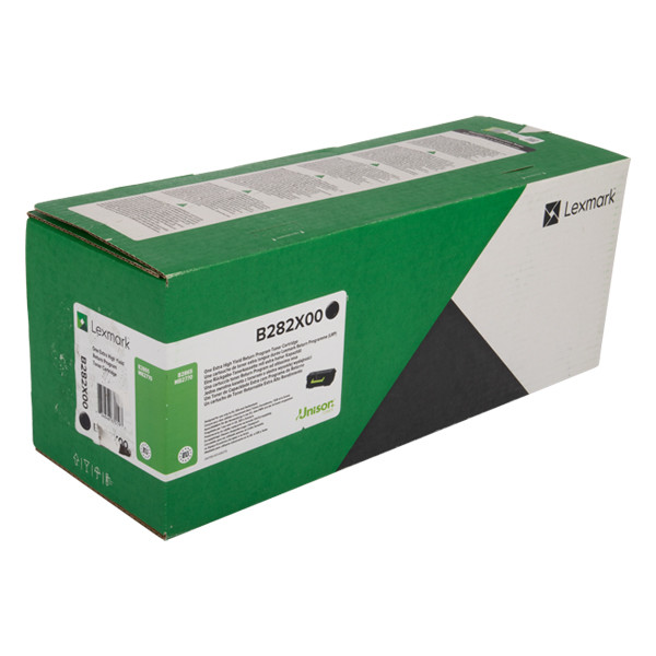 Lexmark B282X00 extra high capacity black toner (original) B282X00 034998 - 1