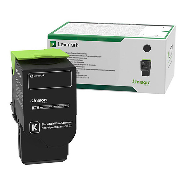 Lexmark C2320K0 black toner (original Lexmark) C2320K0 037940 - 1