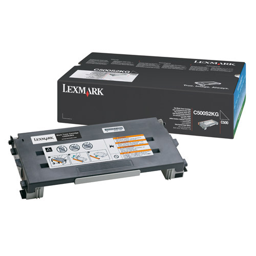 Lexmark C500S2KG black toner (original) C500S2KG 034775 - 1