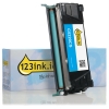 Lexmark C5220CS cyan toner (123ink version)