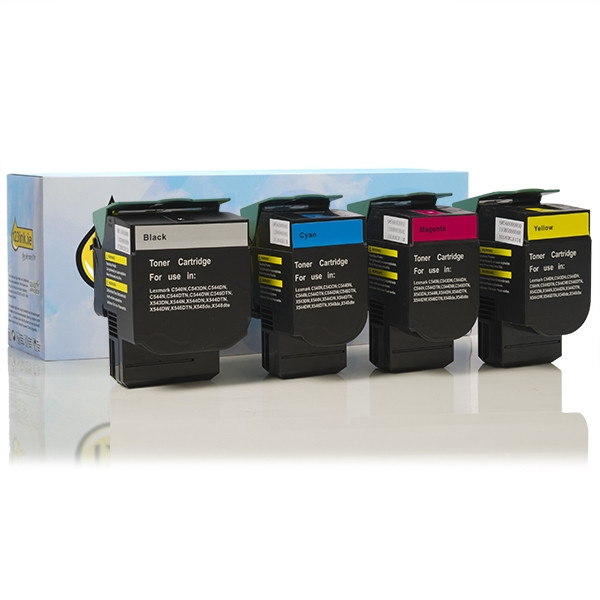 Lexmark C540H1KG/CG/MG/YG toner 4-pack (123ink version)  130280 - 1