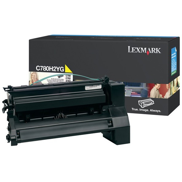 Lexmark C780H1YG yellow toner (original) C780H1YG 033928 - 1