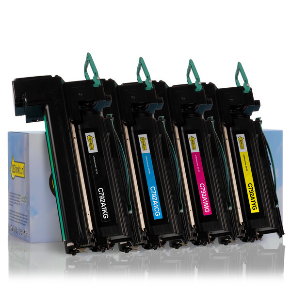 Lexmark C792A1KG/CG/MG/YG toner 4-pack (123ink version)  130299 - 1