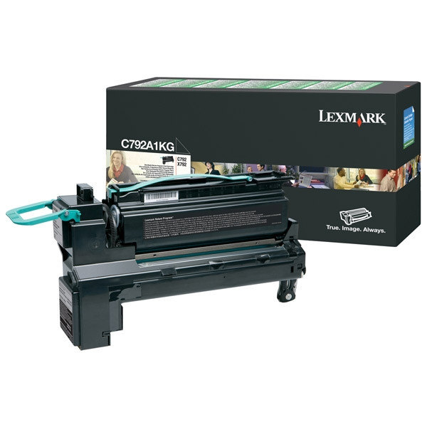 Lexmark C792A1KG black toner (original Lexmark) C792A1KG 037146 - 1