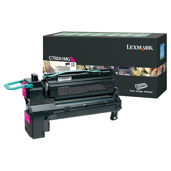 Lexmark C792A1MG magenta toner (original Lexmark) C792A1MG 037150 - 1