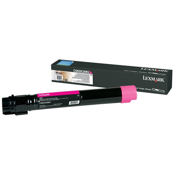 Lexmark C950X2MG magenta toner (original Lexmark) C950X2MG 037186 - 1