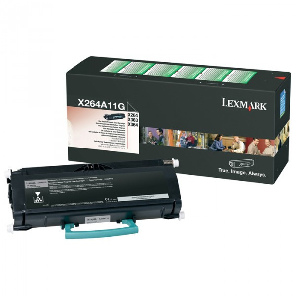 Lexmark X264A11G black toner (original) X264A11G 037058 - 1