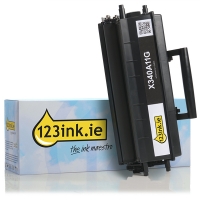 Lexmark X340A11G black toner (123ink version) X340A11GC 034831