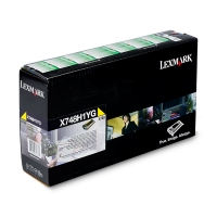 Lexmark X748H1YG high capacity yellow toner (original Lexmark) X748H1YG 037220