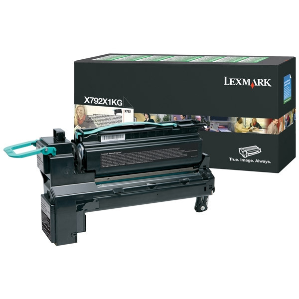 Lexmark X792X1KG high capacity black toner (original Lexmark) X792X1KG 037162 - 1